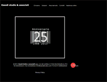 Tablet Screenshot of essedistudio.com